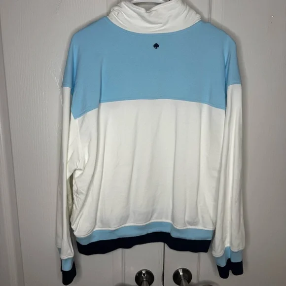 ‼️SALE‼️ Kate Spade Tennis Racquet Quarter-Zip Pullover - Picture 3 of 4